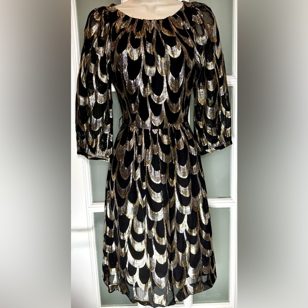 MILLY 3/4” Sleeve Dress